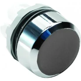 Кнопка MP1-20B (чёрная, без подсветки, без фиксации, корпус)